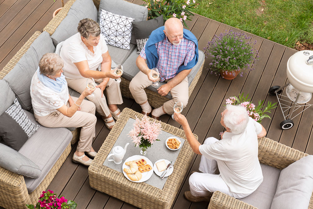 Decking Ideas for Holiday Lodges in the New Forest